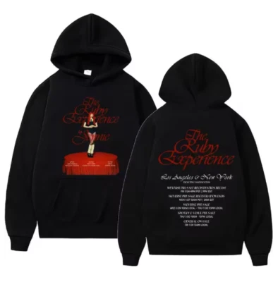 Jennie Blackpink The Ruby Experience Sudadera con Capucha Fan Merch Parpadeo Conjunto de Concierto G23 Foto 1 de 2