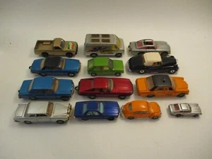 Lot 13 Assorted Corgi Diecast Toy Cars Metal Vehicles Vintage 1970s 1980s 1:32 - Picture 1 of 17