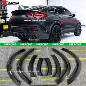 For Mercedes Benz GLE53 GLE63 Coupe Carbon Fiber Fender Flare Wheel Arch Cover - Picture 1 of 17