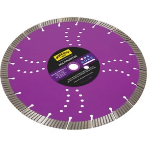 Multipurpose Wet & Dry Cutting Disc - 300mm Diameter - Diamond Segments - Picture 1 of 6