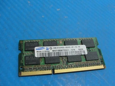 MacBook Pro A1286 Samsung 2GB Memory PC3-8500S-07-10-F2 M471B5673EH1-CF8 - Image 1 of 3