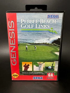 Eslabones de golf Pebble Beach (Sega Genesis) *JUEGO Y ESTUCHE - SIN MANUAL - PROBADO* - Imagen 1 de 8