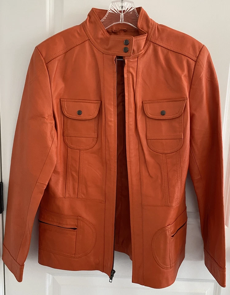 prague contemporary leather jacket - Image 1 of 4