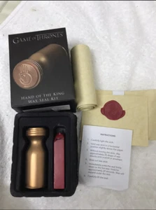 Collectible Game Of Thrones Hand Of the King Wax Seal Kit - Picture 1 of 2