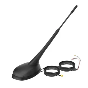DAB/DAB+ Autoantenne Digitalradio Aktiv GPS FM Dachantenne & Verstärker-Splitter - Picture 1 of 17