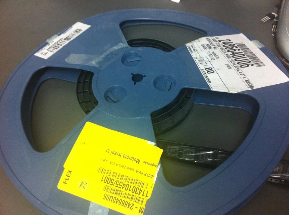 Cooper P/N: DR125-150-R - 80 PCS LOT, Inductor PWR 15.35uH/15uH 20% 100K - Image 1 of 1