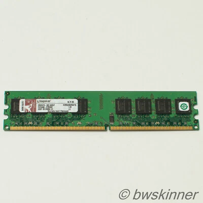 1GB DR2-533 CL4 Kingston RAM Module. KVR533D2N4. - Image 1 of 2