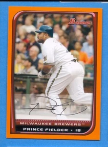 2008 Bowman Orange #45 Prince Fielder Brewers 172/250 - Bild 1 von 1