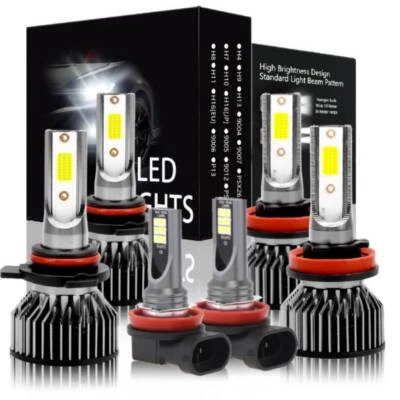 Para 2013 2014 2015 Acura ILX/RDX - 6 piezas 6000K faros LED + bombillas antiniebla Foto 1 de 4