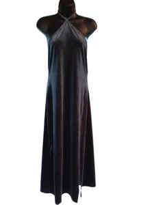 Banana Republic Velvet Woman's Size Medium Halter Top Dress - Picture 1 of 6