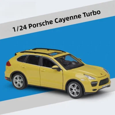 Металлическая модель автомобиля Porsche Cayenne Turbo масштаб 1:24 игрушки украшение ИДЕЯ ПОДАРКА - Изображение 1 из 4