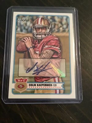 2012 Colin Kaepernick Topps Magic Autograph Card~Brand New - Image 1 of 4