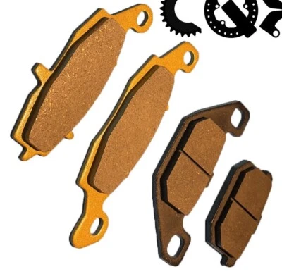 Pastillas de freno delanteras y traseras para Kawasaki VN1500 Vulcan 1500 Classic 1996-2000 Foto 1 de 3