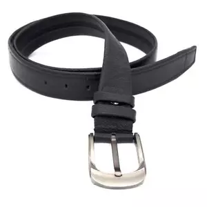 CEINTURE DE VOYAGE PORTE BILLETS CUIR VACHETTE COULEUR NOIRE - Foto 1 di 2