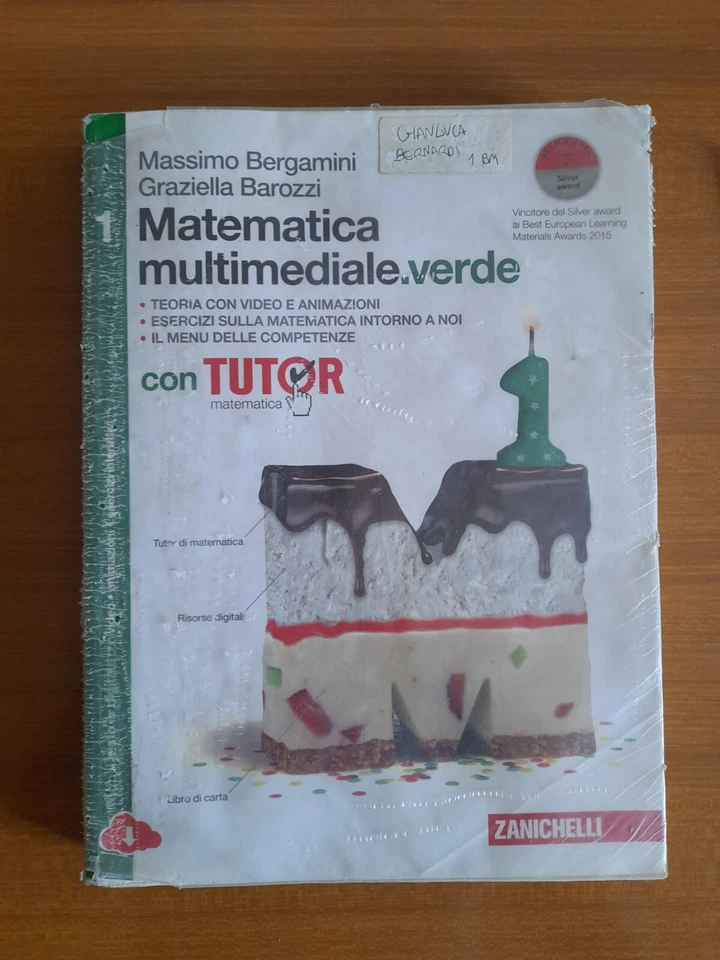 Matematica Multimediale Verde 1 - Immagine 1 di 1