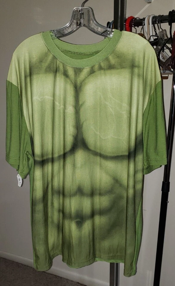 AVENGERS HULK ФУТБОЛКА МУЖСКАЯ РАЗМЕР СРЕДНИЙ НОВЫЙ С ЯРЛЫКАМИ - Изображение 1 из 4