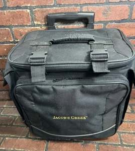 Alcohol Wine Rolling Cooler Suitcase 12-bottles Insulated Jacob's Creek - Picture 1 of 12