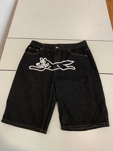 Pantalones Cortos Club Billionaire Boys XL Lavado Oscuro Correr Perro Y2K Ropa de Calle Pantalones Cortos Sueltos - Imagen 1 de 8