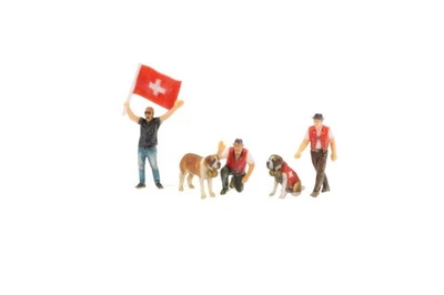 Hünerbein Miniatur 1155 Set Schweiz 5 Figuren Xaver Wassen H0 1:87 Neu+OVP