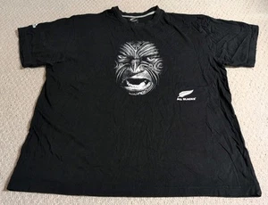 Adidas Para Hombres XXX Grande Negro Algodón Todos los Negros Manga Corta Gráfico Camiseta 24 - Imagen 1 de 8