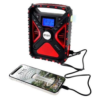 Quest Hand Crank NOAA Weather Radio, All Band Emergency Radio, AM/FM Shortwav... - Image 1 of 4