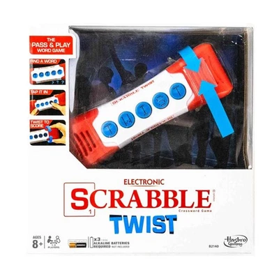 Hasbro Boardgame Electronic Scrabble Twist Box VG+/Mint - Image 1 of 2