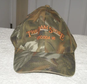The Dam Store, Oscoda, MI, Ball Cap, Camo, Good Condition, Please See Photos - Picture 1 of 1