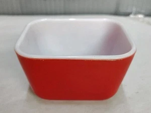 Vintage Pyrex hellrot 501-B NUR SCHÜSSEL ohne Deckel - Bild 1 von 9
