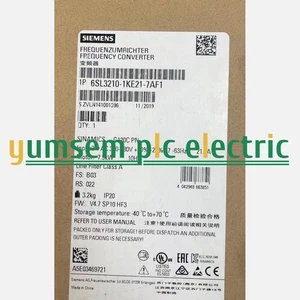 6SL3 210-1KE21-7AF1 NEW SIEMENS SINAMICS G120C Rated Power 6SL3210-1KE21-7AF1 - Bild 1 von 1