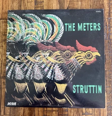 The Meters Struttin' LP Vinyl Josie Record Label JOS 4012 EX/EX - Image 1 of 4
