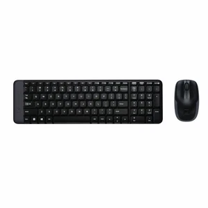 Logitech*** Tastiera e Mouse Logitech Wireless Combo MK220 Nero QWERTY Qwerty US - Photo 1/2