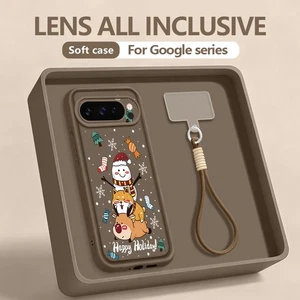 Christmas Hand Wrist Phone Case For Google Pixel 8 9 10 Pro 9 Pro XL 8A 7A Cover - Picture 1 of 14