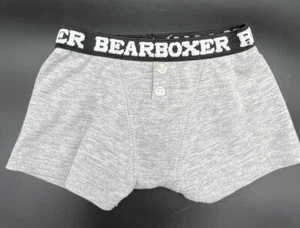 Build A Bear Workshop Gray Bearboxer Shorts - Picture 1 of 2