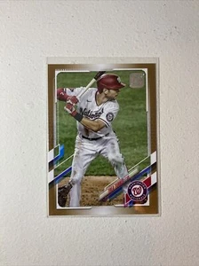 2021 Topps Series One TREA TURNER 1965/2021 GOLD Washington Nationals #203 - Picture 1 of 3