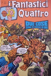 I FANTASTICI QUATTRO n.172 ed. CORNO [DUE COSE SONO PIU' MORTALI DI UNA] - Foto 1 di 1