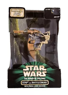 Kenner Star Wars 1998 El poder de la fuerza Stap and Battle Droid Foto 1 de 4