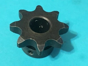 40B8 - A New 8 Tooth Sprocket With 1/2" Bore and Locking Collar For No. 40 Chain - Picture 1 of 3