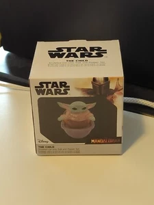 Star Wars Mandalorian The Child Baby Grogu Ceramic Salt & Pepper Shakers - Picture 1 of 6