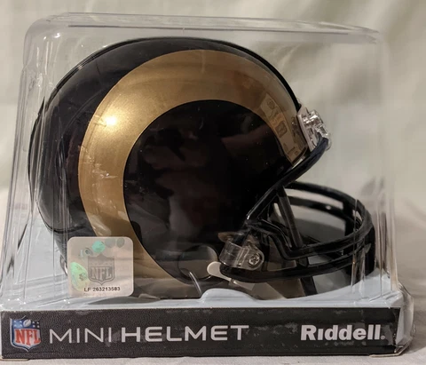 St. Louis Rams NFL VSR4 Style Replica Mini Football Helmet Riddell Cover