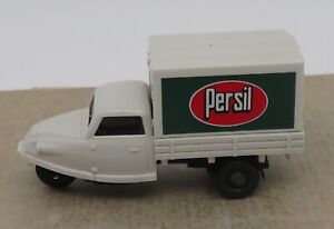 WIKING HO 1/87 GOLI DREIRAD TRICYCLE gris clair CAPOTE PERSIL #8410422 no box