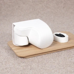 PU Leather Camera Bag Case Cover For Sony ZV10 ZV1 ZVE10 RX100 A6000 A6300 A6400 - Picture 1 of 20