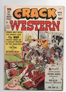 QUALITY COMICS CRACK WESTERN 71 1951 - Bild 1 von 2