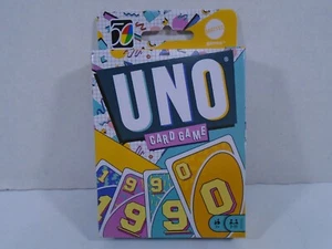 MATTEL 2020--UNO ANNI 90 VERSIONE RETRÒ GIOCO DI CARTE (NUOVO) #3 DI 5 IN SERIE - Foto 1 di 5