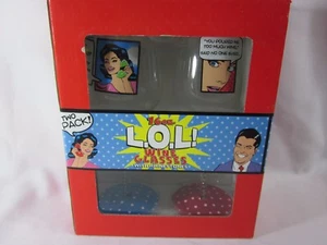 LOL Wine Glasses Set of 2 You Poured Too Much - Novelty 16oz - Picture 1 of 7