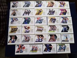 GB 2012  SG3342-70 GOLD MEDAL WINNERS AT LONDON OLYMPIC GAMES - FULL SET -  MNH - Picture 1 of 1