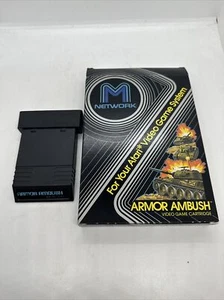 Armor Ambush (Atari 2600, 1982) By M Network Box & Cartridge Minty Tested - Picture 1 of 8