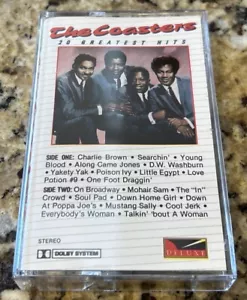 The Coasters - 20 Greatest Hits - Cassette DLX-7786 - Picture 1 of 5