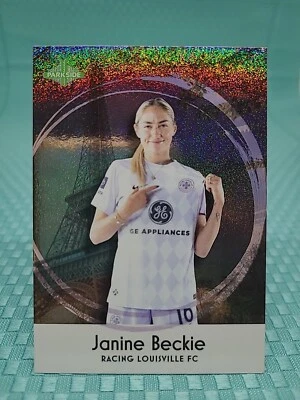 2024 NWSL Parkside Volume 2 Paris Rainbow Shimmer Janine Beckie 42 - Image 1 of 2