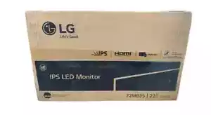 22" LED / LCD MONITOR 1080P - HDMI - LG NEW SEALED IPS LED MONITOR 22" 22MB35V!! - Picture 1 of 6