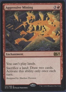 2014 Magic The Gathering - Aggresive Mining - Picture 1 of 2